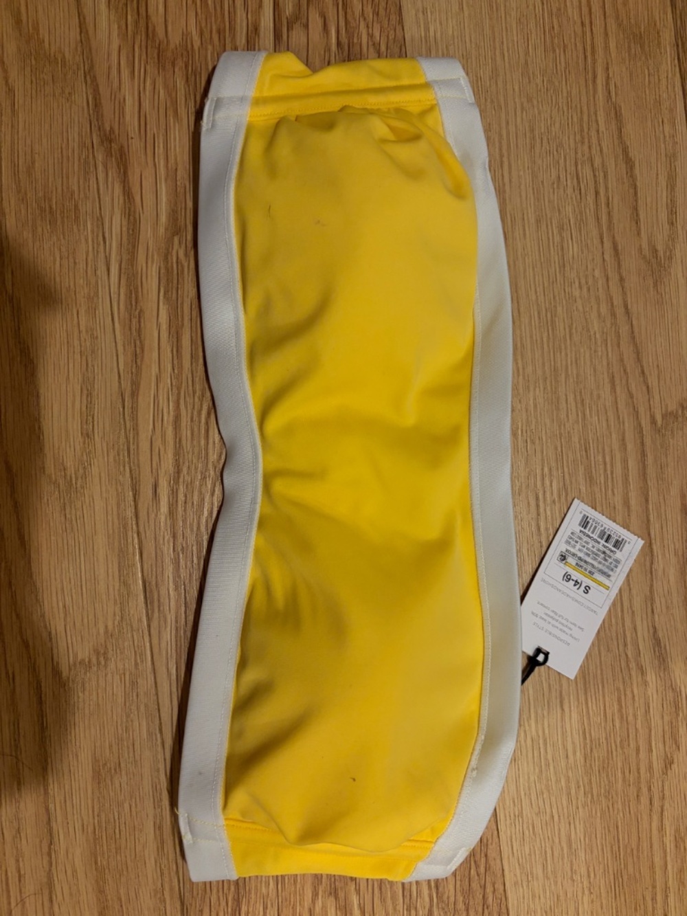 Yellow Bikini Top NWT